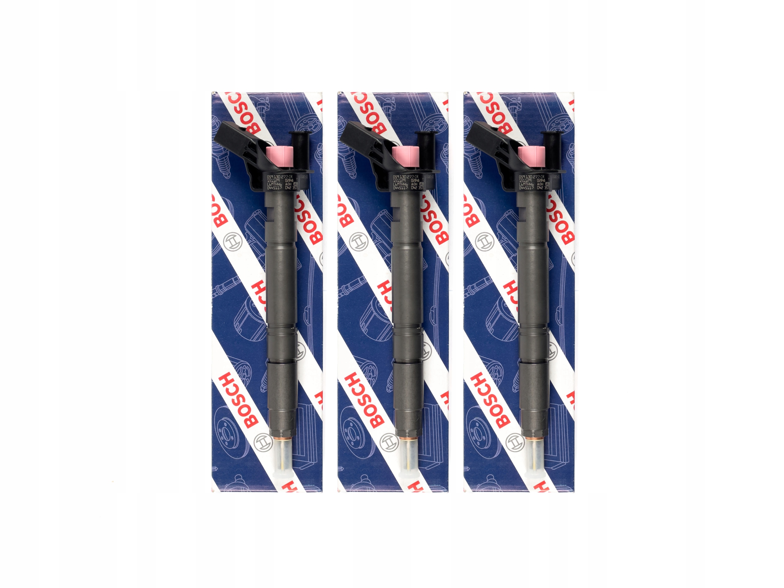 set de 4 injectoare 0986435360 — Audi A5 Bosch 2.0 TDI