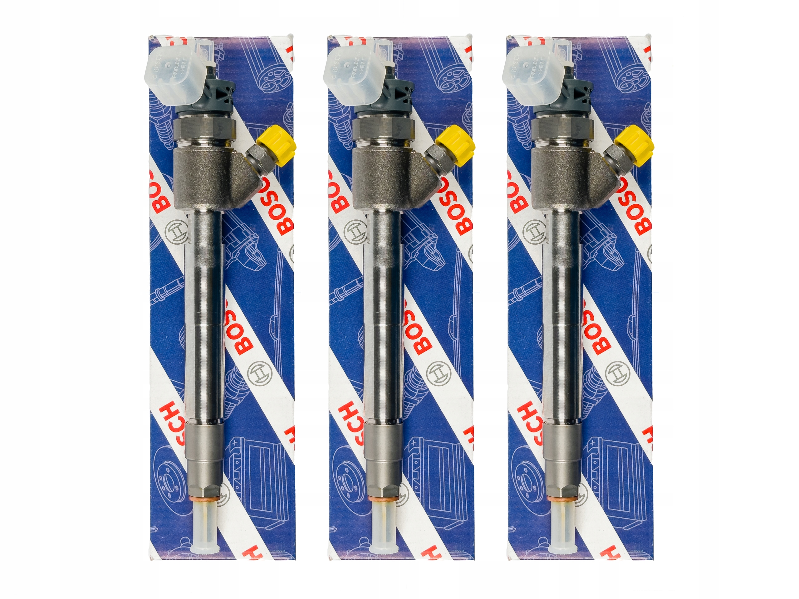 set de 4 injectoare Bosch 0445110800 — Renault Megane 1.5 DCI