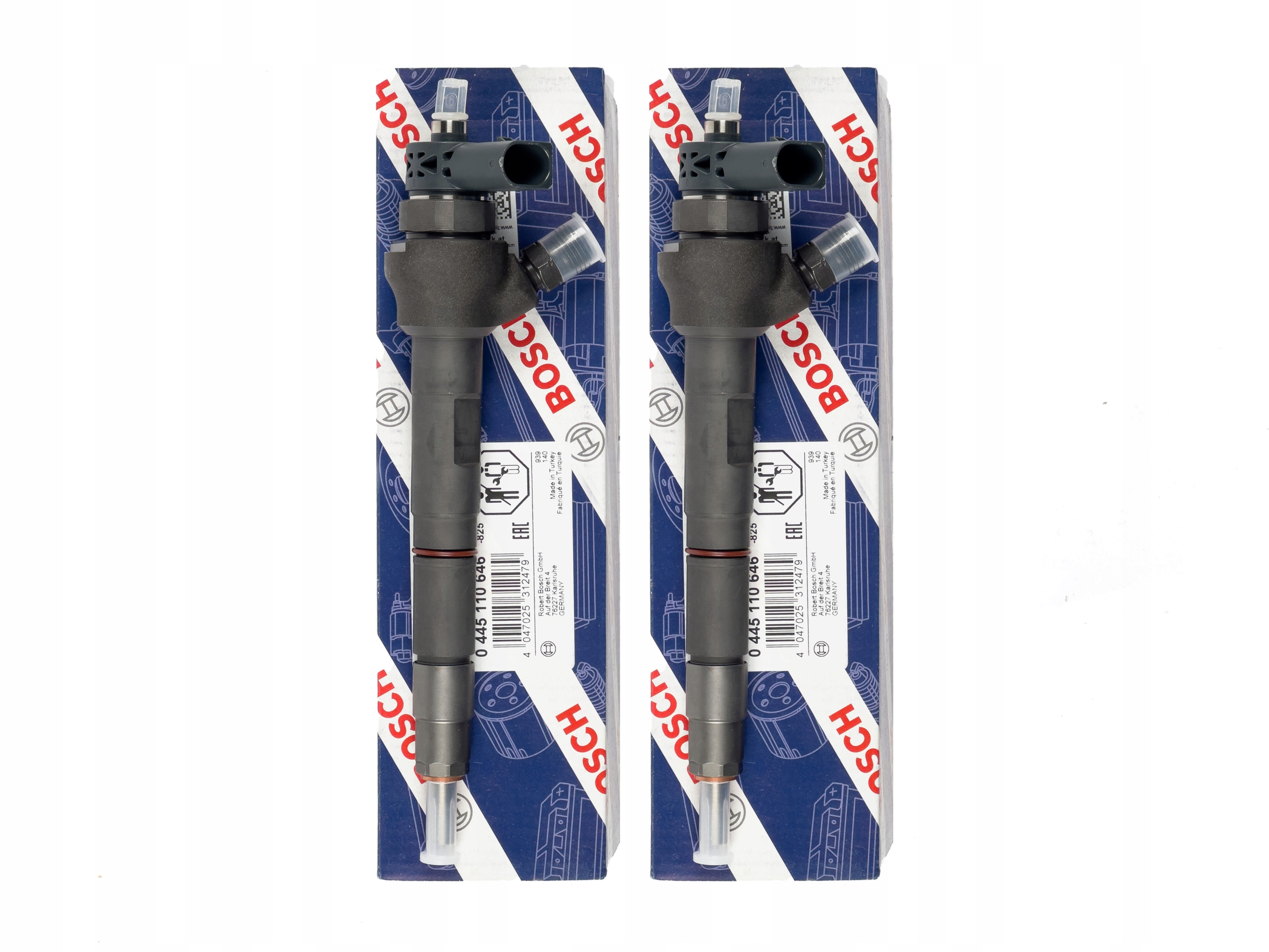set de 4 injectoare Bosch 0445110646 — Audi Q5 2.0 TDI
