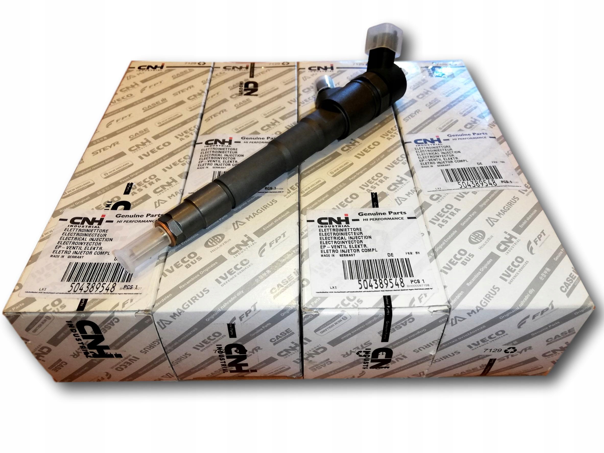 set de 4 injectoare Bosch 504389548 — Fiat