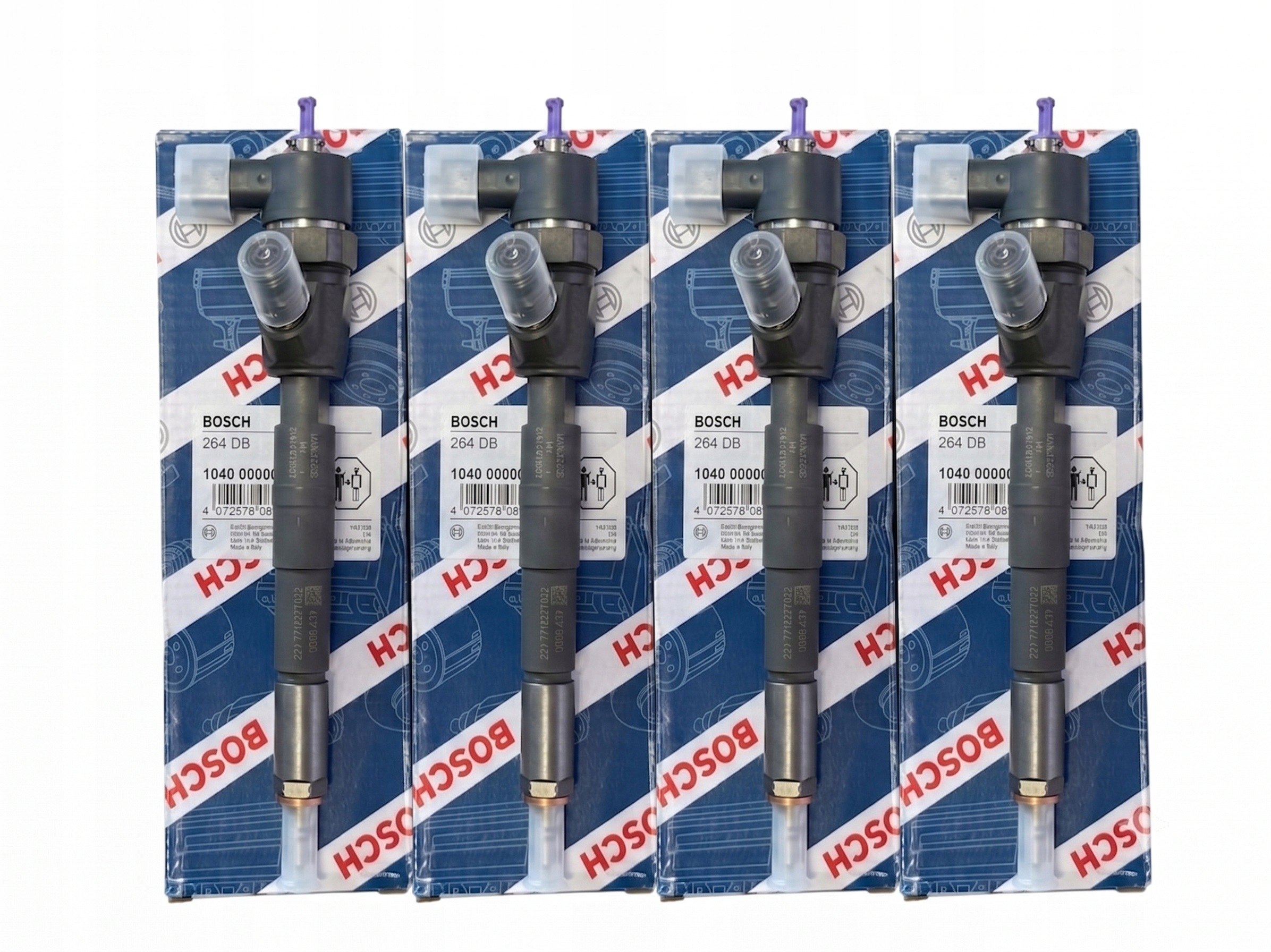 set de 4 injectoare 0445110419 — Fiat Bosch