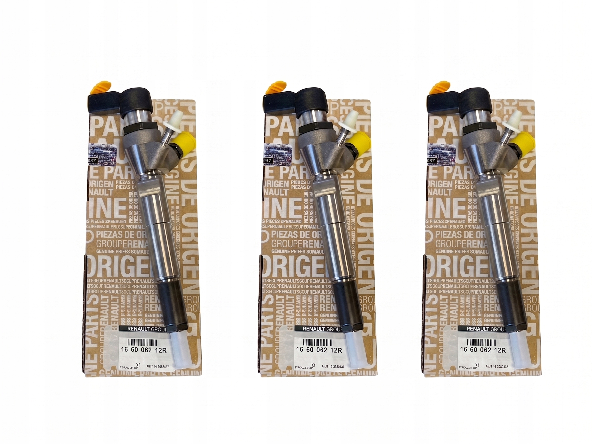 set de 4 injectoare 166006212R — Nissan Juke 1.5