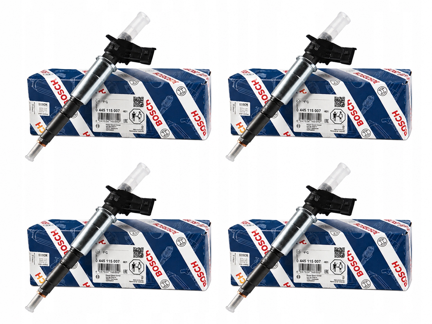 set de 4 injectoare 0445115084 — Nissan Bosch 2.0 DCI