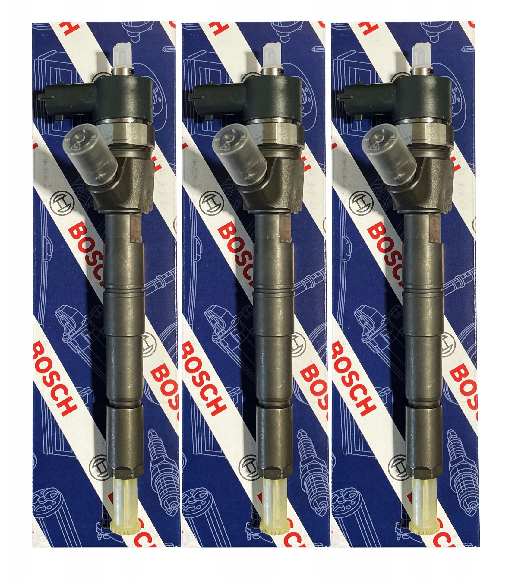 Sada 4 ks vstřikovačů Bosch 0445110524 — Lancia 1.6, Pe stoc, cu taxă — foto 4 z 5