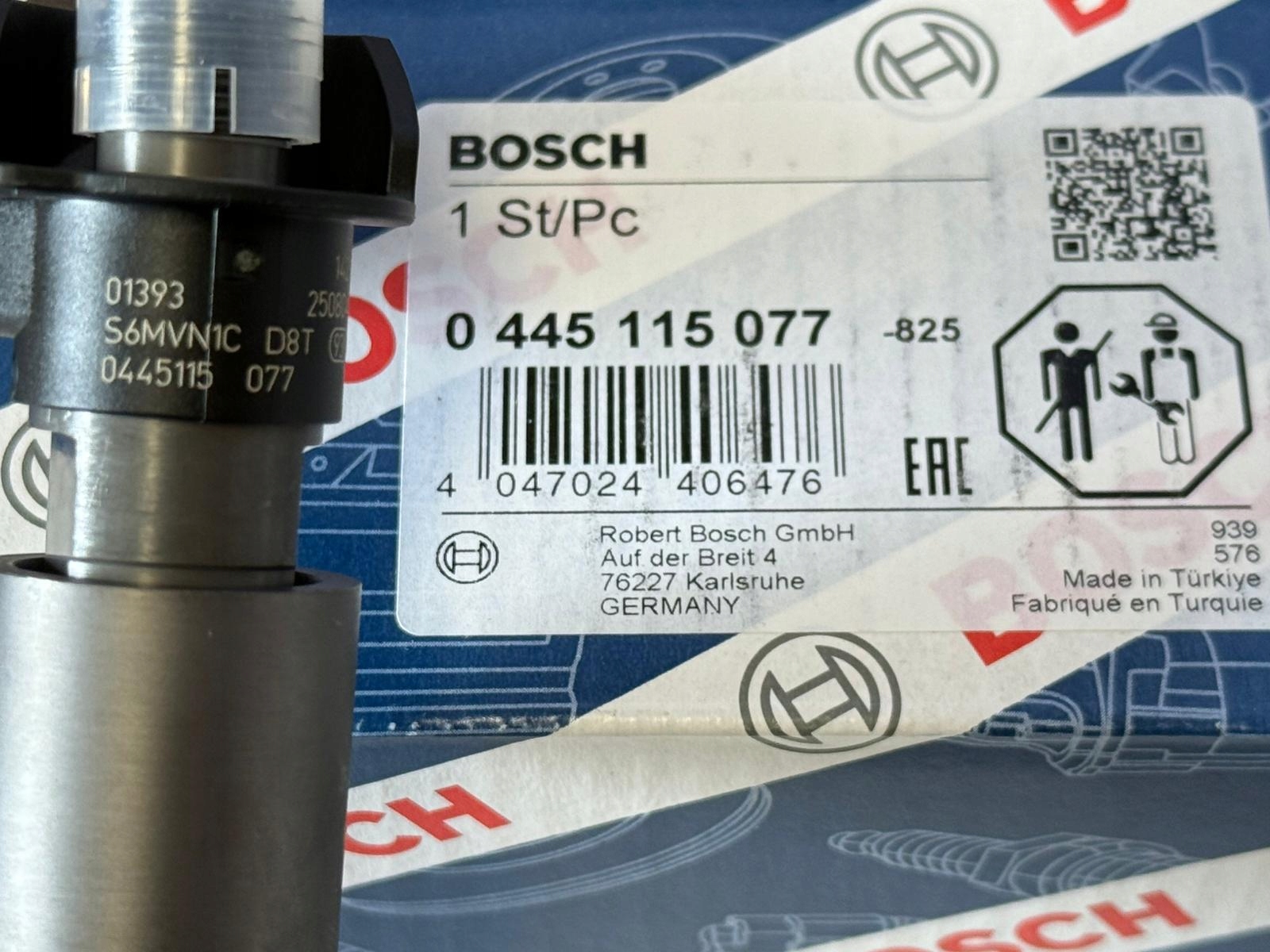 Sada 4 ks vstřikovačů Bosch 0445115050 — BMW X6, Pe stoc, cu taxă — foto 8 z 9