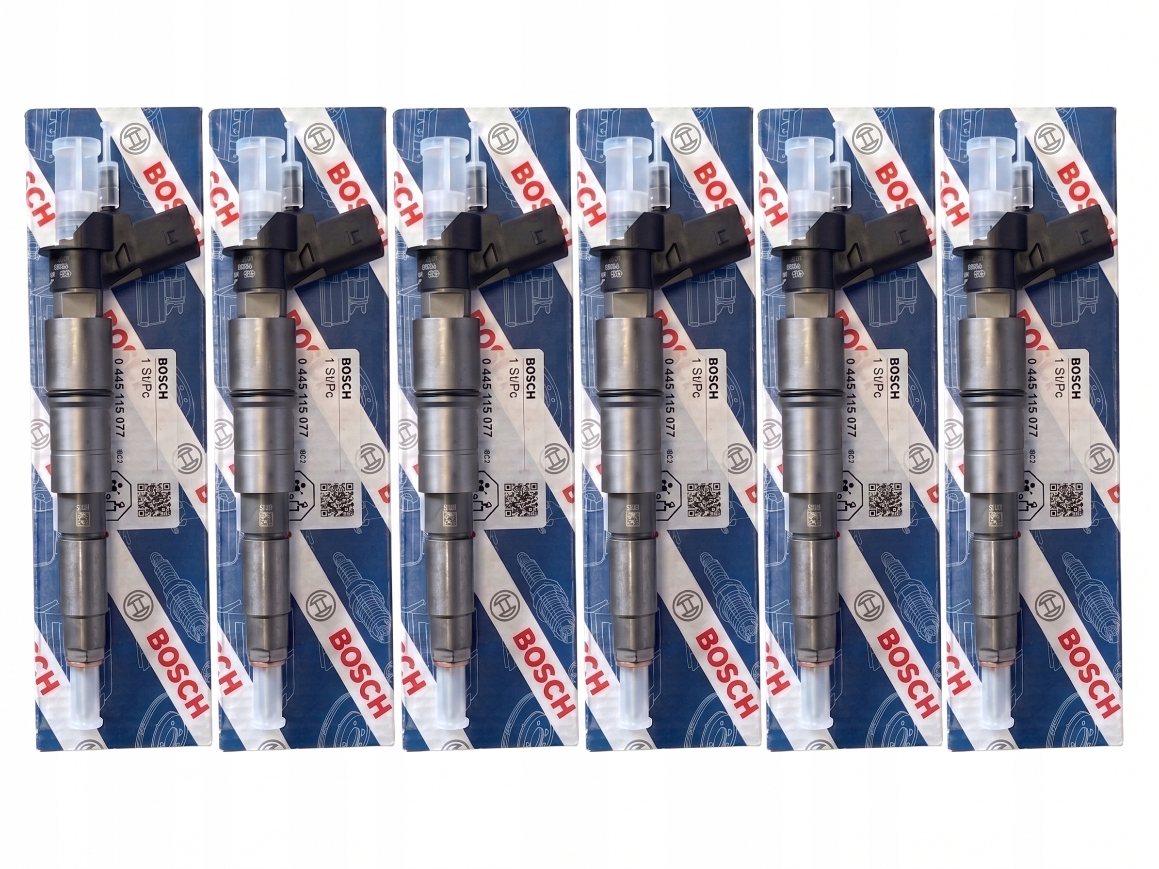 set de 4 injectoare Bosch 0445115050 — BMW X3