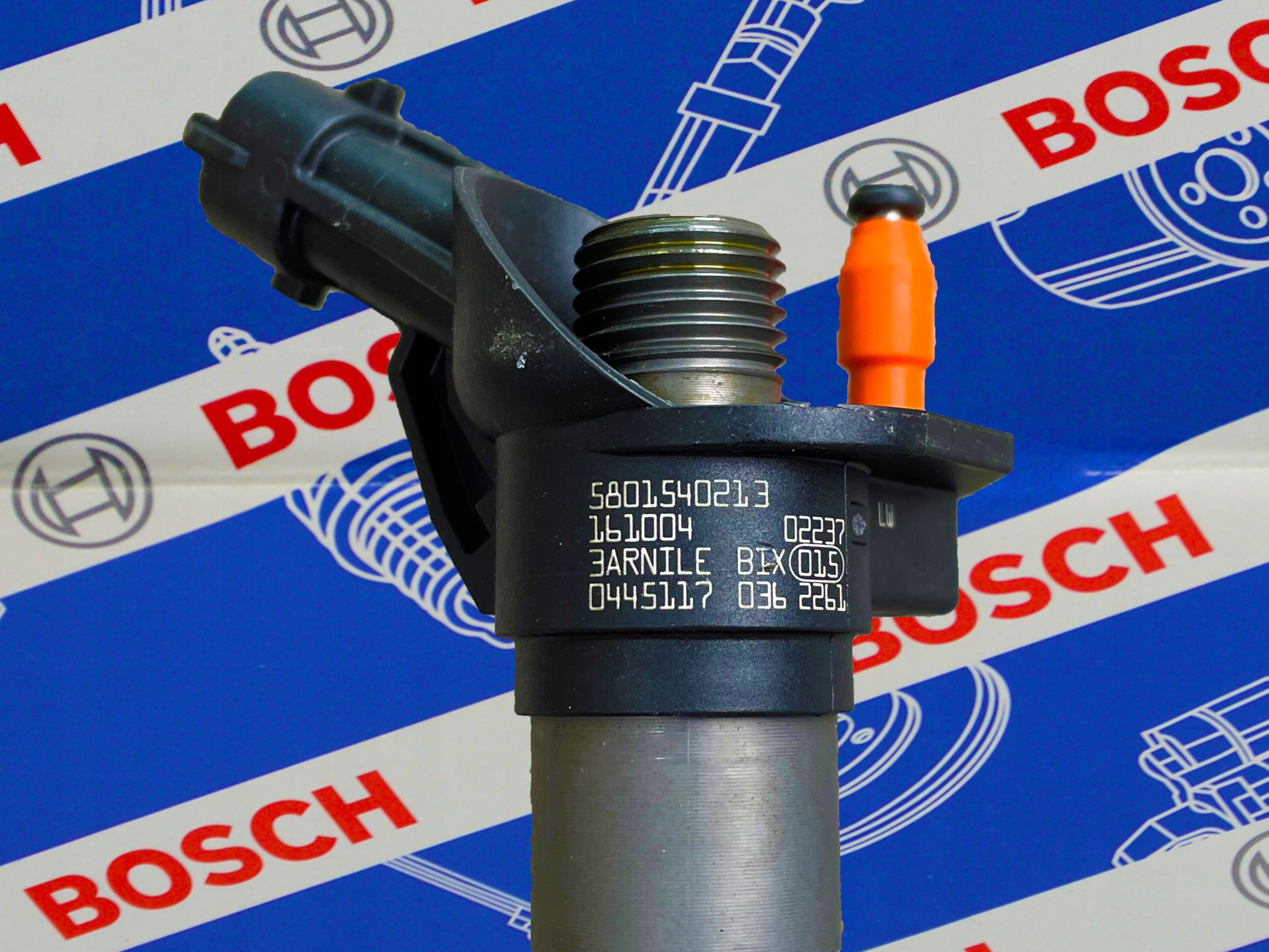 Sada 4 ks vstřikovačů Bosch 5801540213 — Iveco 3.0, Pe stoc, cu taxă — foto 9 z 9