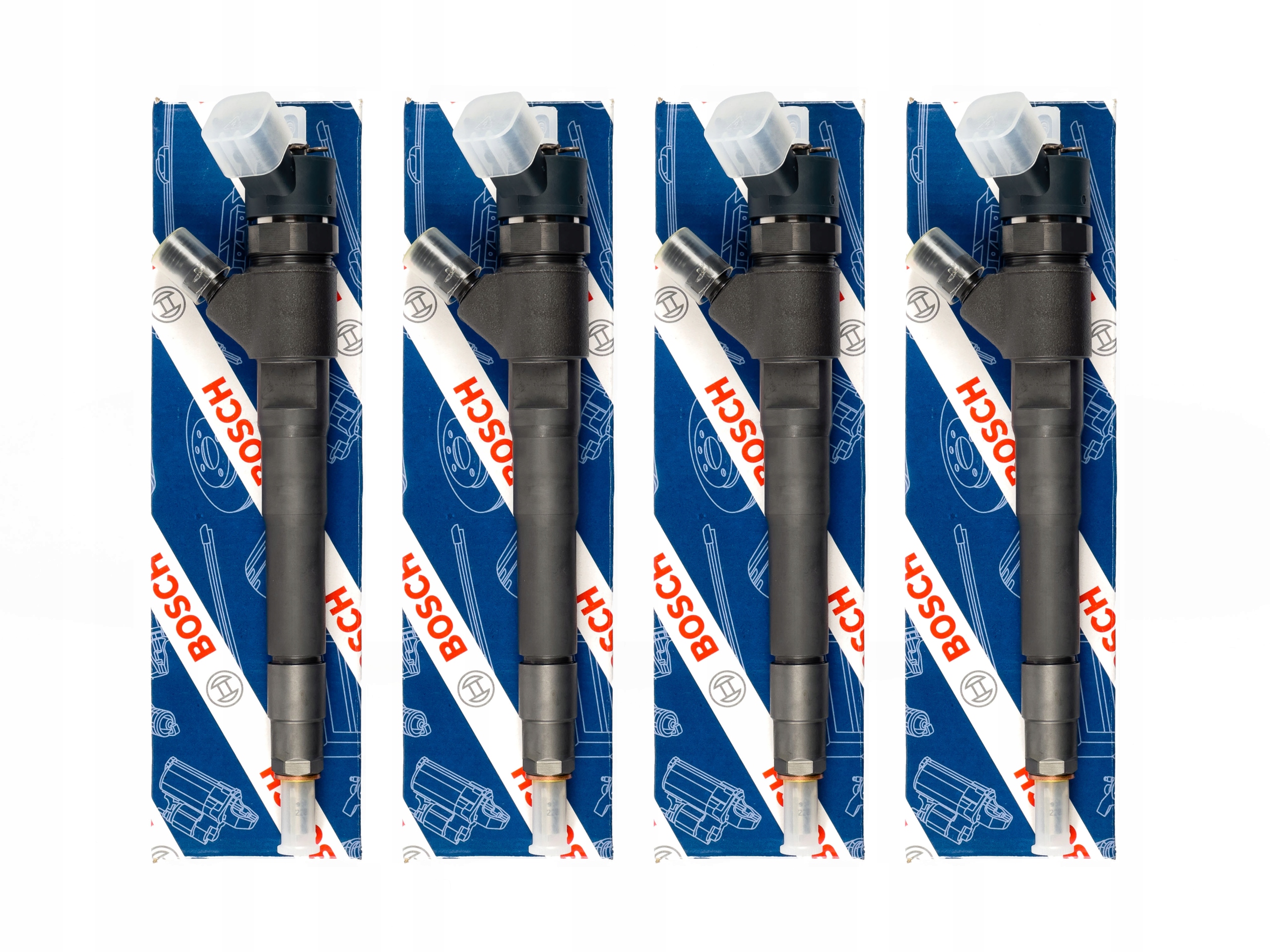 set de 4 injectoare Bosch 504386427 — Iveco 2.3