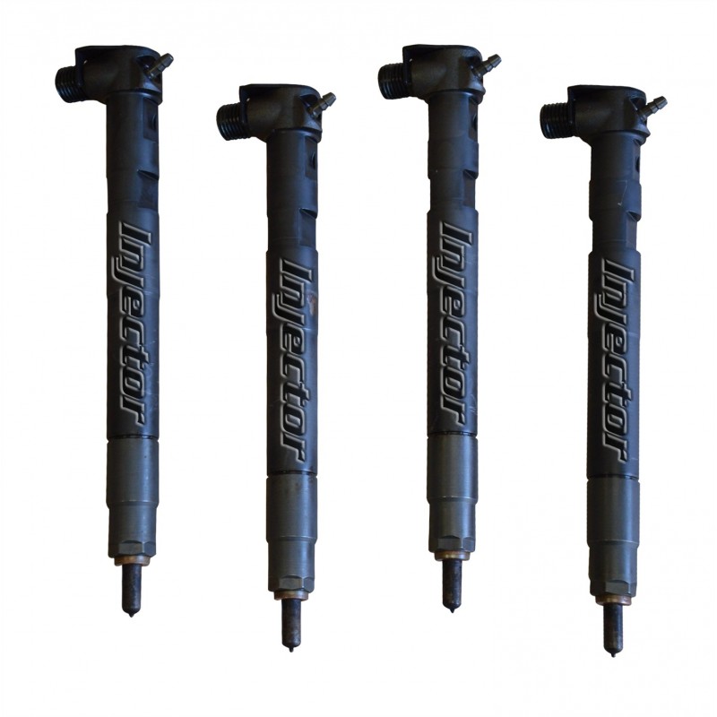 Kia Rio 1.1 CRDi 55 KW 75 HP DELPHI 33800-2A760 33800-2A780 set de 4 injectoare utilizate 338002A760, 338002A780
