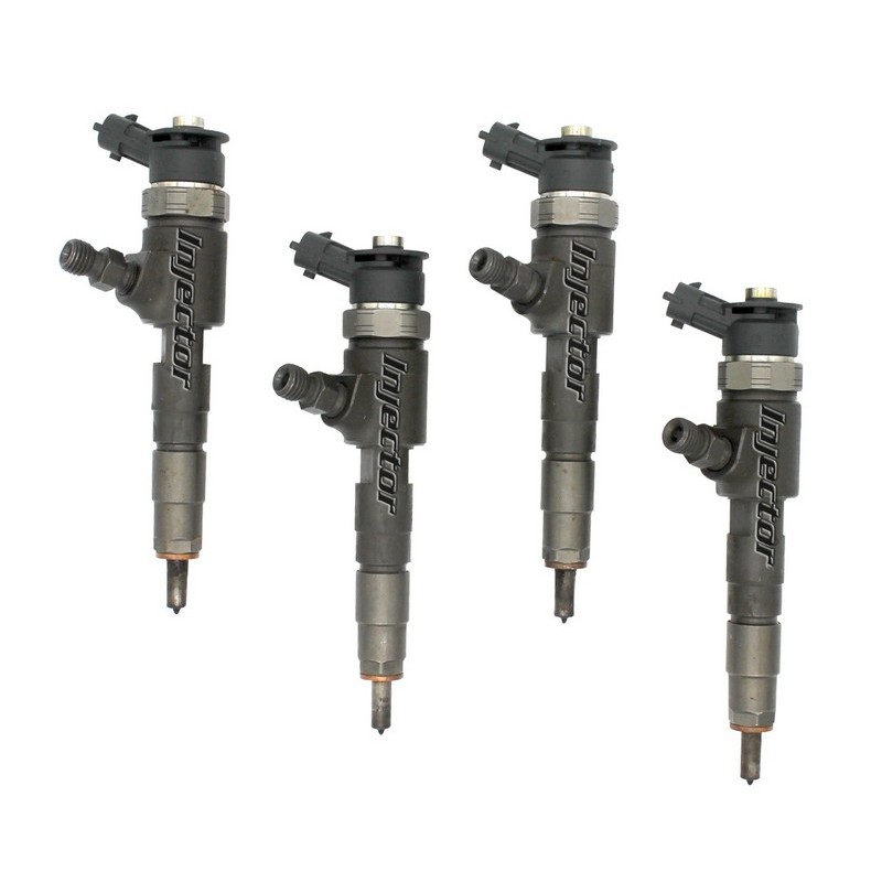 Ford Fiesta 1.5 TDCi 70 KW 95 HP BOSCH CV8Q-9F593-AA set de 4 injectoare utilizate CV8Q9F593AA