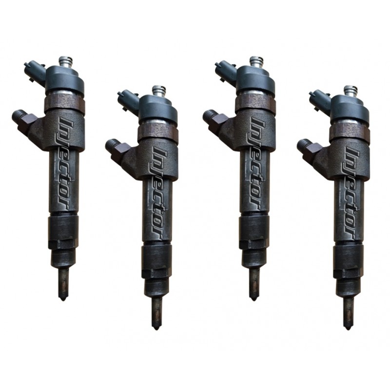 Renault Mascott 110.35 78 KW 106 HP set de 4 injectoare utilizate BOSCH 0986435501, 0445120002