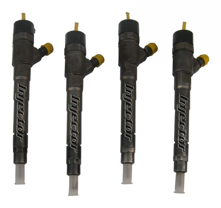 Fiat Panda 1.3 D Multijet 4x4 55 KW 75 HP set de 4 injectoare utilizate BOSCH 55219886