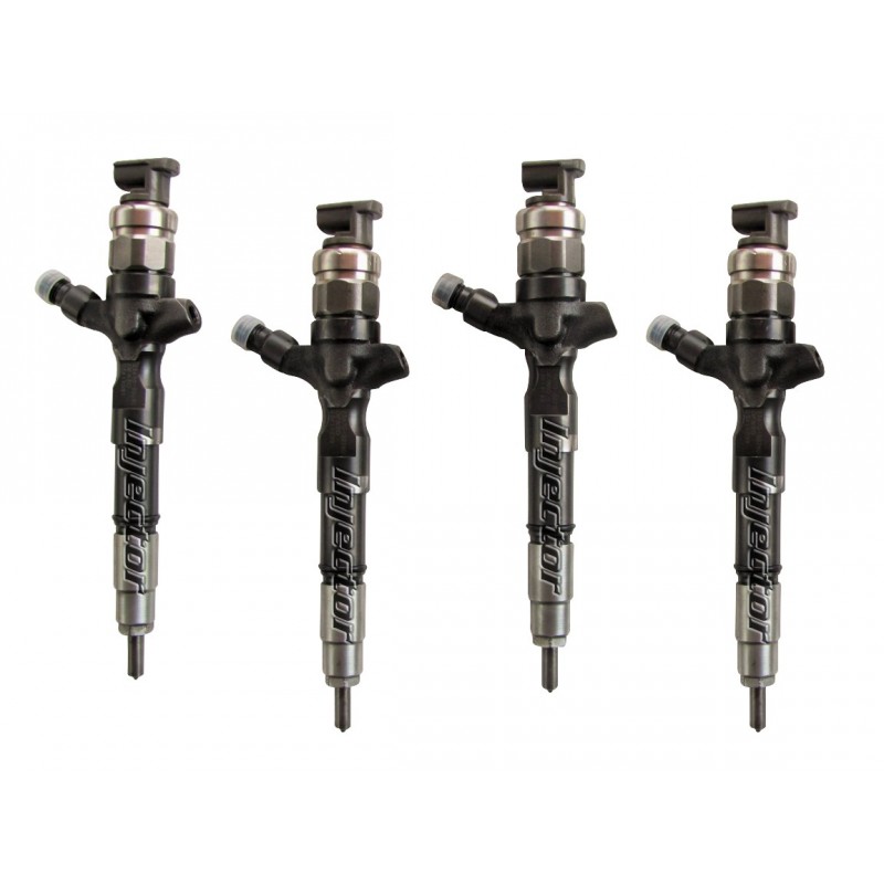 Toyota Land cruiser 3.0 D-4D 127 KW 173 HP DENSO 870104 23670-0L050 set de 4 injectoare utilizate 2367039216, 236700L050