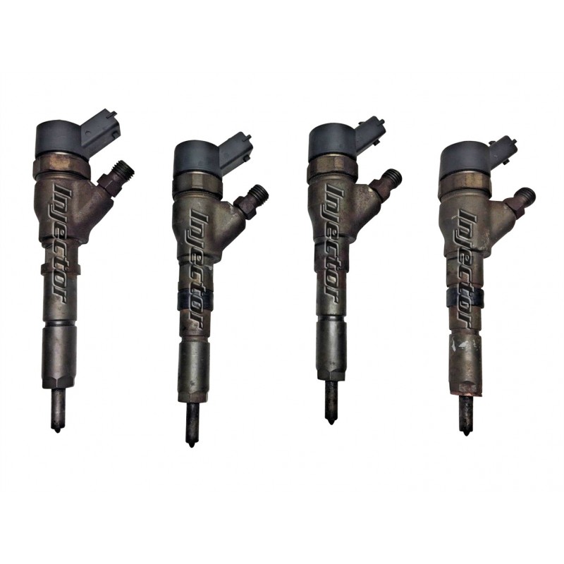 Fiat Ulysse 2.0 JTD 16V 80 KW 109 HP set de 4 injectoare utilizate BOSCH 0986435002, 0986435003
