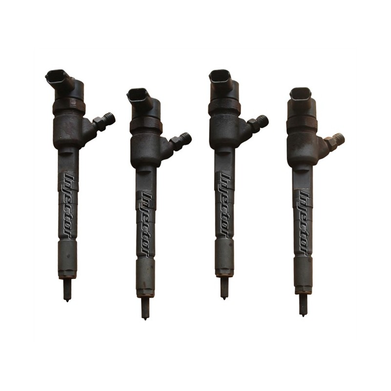 Fiat Grande punto 1.3 D Multijet 51 KW 69 HP set de 4 injectoare utilizate BOSCH 55176443, 55192096, 55184536