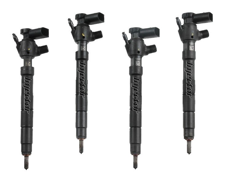 Audi A3 1.6 Tdi 81 Kw 110 Hp set de 4 injectoare utilizate Delphi 04L130277D, 04L130277BC