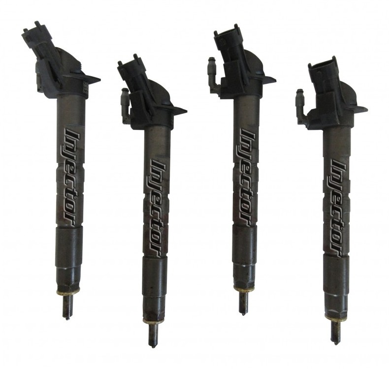 Toyota Verso 1.4 D4-D 66 KW 90 HP set de 4 injectoare utilizate BOSCH 236700W020, 2367033060