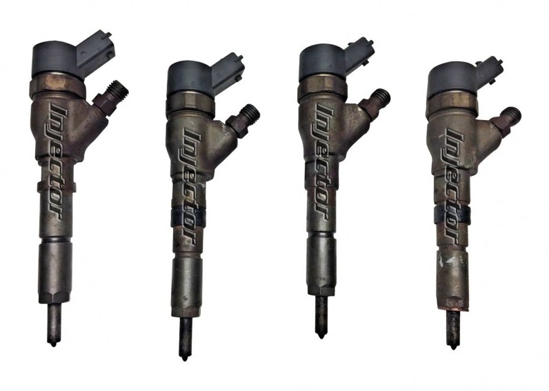 Peugeot 307 2.0 HDi 79 KW 107 HP BOSCH 1980AX set de 4 injectoare utilizate 9641742880, 96419450