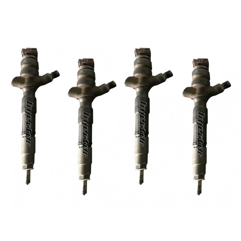 Toyota Land cruiser 3.0 D-4D 127 KW 173 HP DENSO 23670-39445 23670-30170 set de 4 injectoare utilizate 2367039445, 2367030170