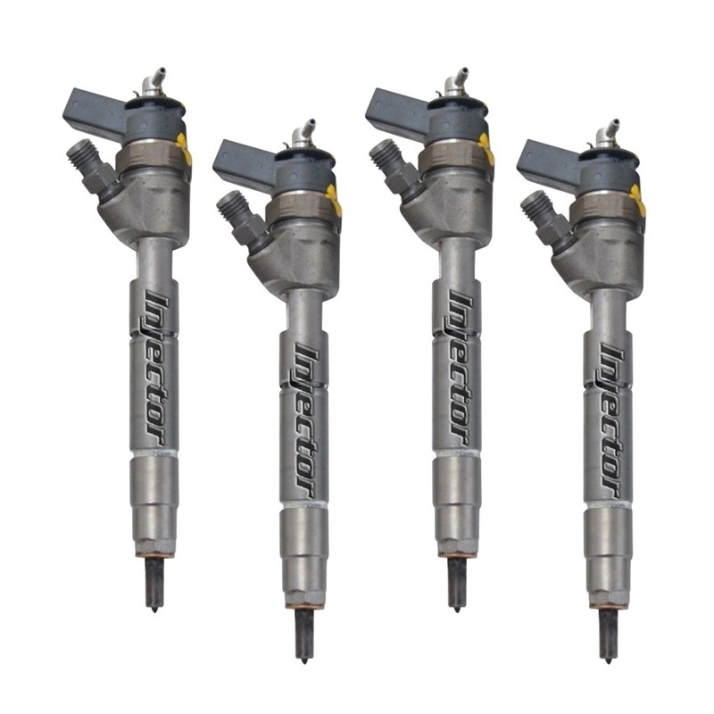 Toyota Yaris 1.4 D-4D 55 KW 75 HP BOSCH 23670-33050 set de 4 injectoare utilizate 2367033050