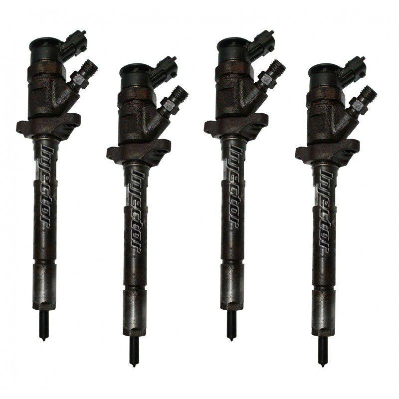 Peugeot 206 1.6 HDi 80 KW 109 HP BOSCH 1980CV set de 4 injectoare utilizate 1609849780, 9662002680