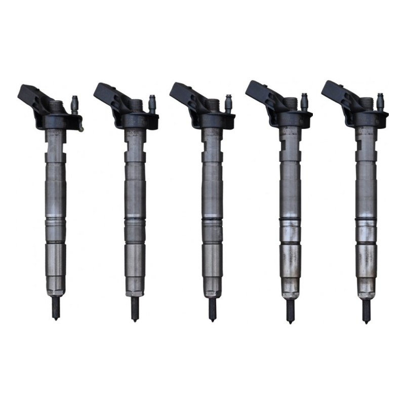 Audi A4 2.5 TDI 120 KW 163 HP set de 5 injectoare utilizate BOSCH 057130277AJ, 057130277R