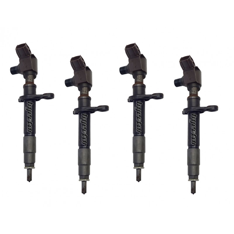Toyota Hilux 2.4 D-4D 110 KW 150 HP BOSCH 23670-09430 set de 4 injectoare utilizate 2367011020, 2367009430