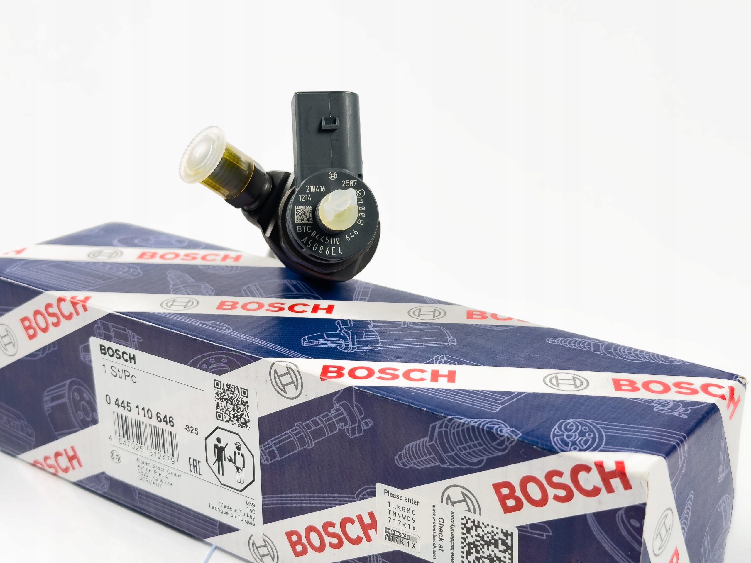 Audi A4 2.0 d CJCB 136 hp sada 4 ks vstřikovačů Bosch 0445110368, Pe stoc, cu taxă — foto 5 z 8